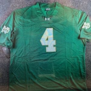 🥳Jeremiyah Love Green Vapor Stitched Jersey🥰